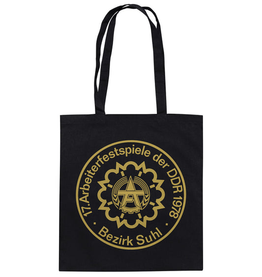 DDR Ostalgie Baumwolltasche • ARBEITERFESTSPIELE SUHL