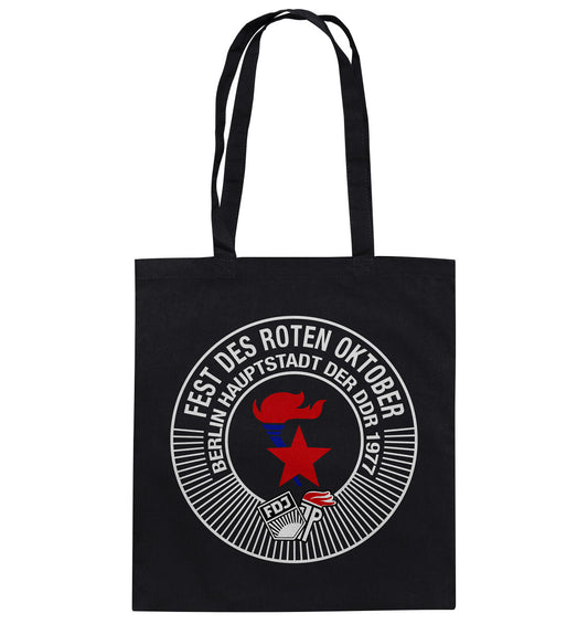 DDR Ostalgie Baumwolltasche • FEST DES ROTEN OKTOBER 1977