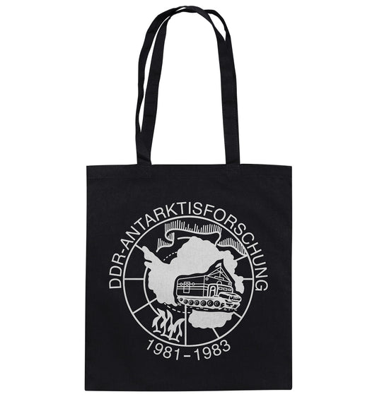 DDR Ostalgie Baumwolltasche • ANTARKTISFORSCHUNG DER DDR - 1981-1983