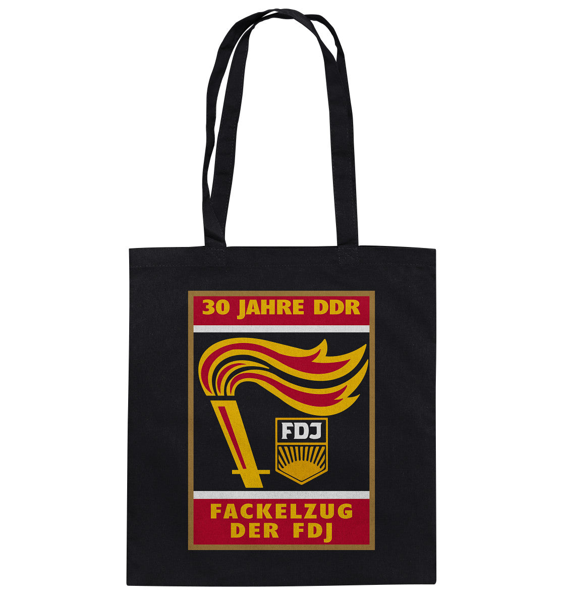 DDR Ostalgie Baumwolltasche • 30 JAHRE DDR