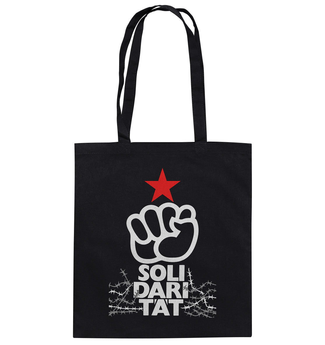 DDR Ostalgie Baumwolltasche • INTERNATIONALE SOLIDARITÄT