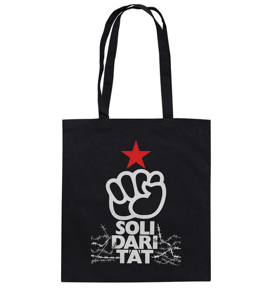 DDR Ostalgie Baumwolltasche • INTERNATIONALE SOLIDARITÄT