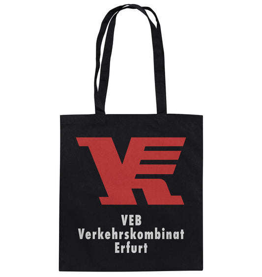 DDR Ostalgie Baumwolltasche • VEB VERKEHRSKOMBINAT ERFURT