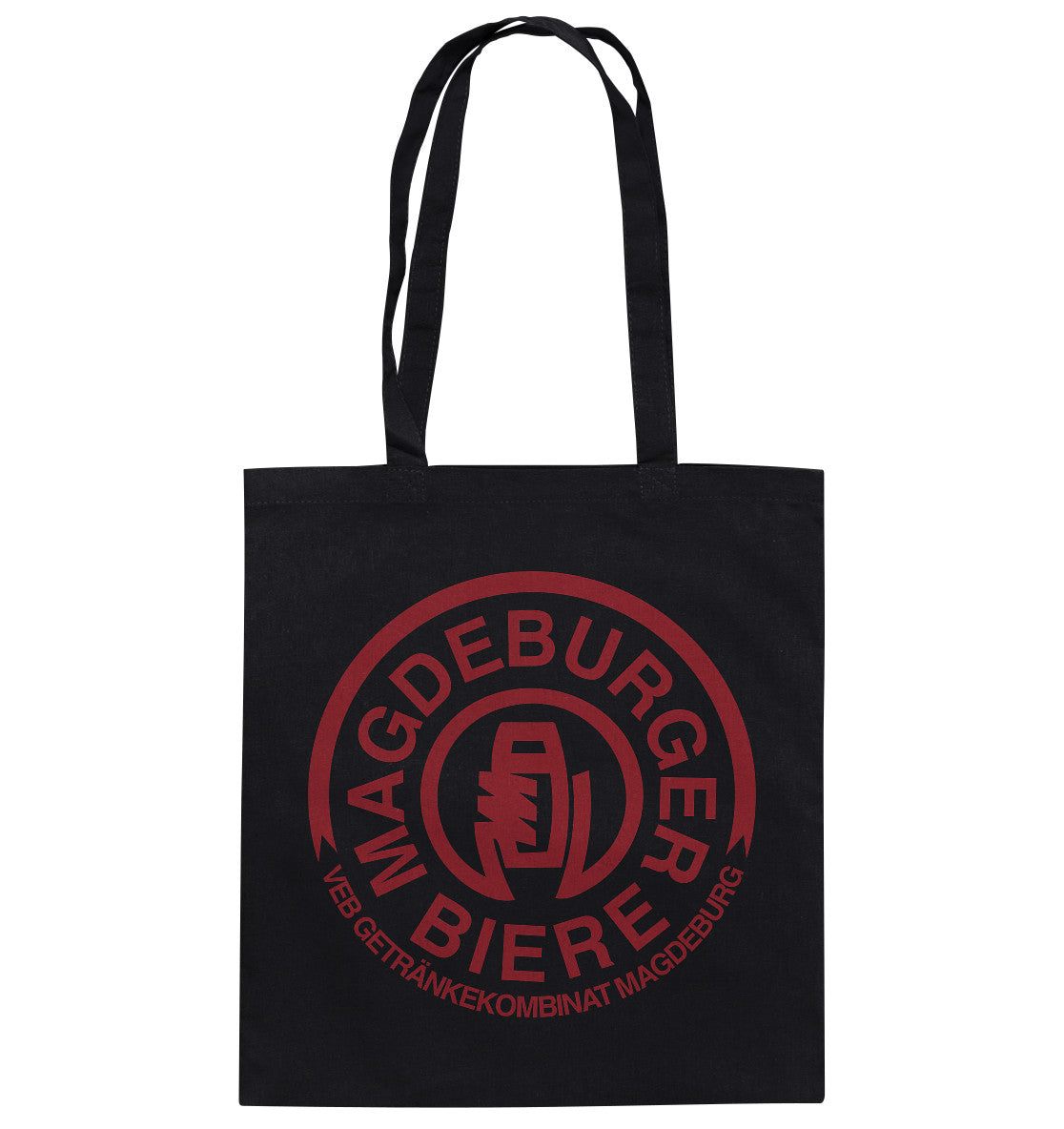 DDR Ostalgie Baumwolltasche • VEB GETRÄNKEKOMBINAT MAGEDEBURG - BIERE