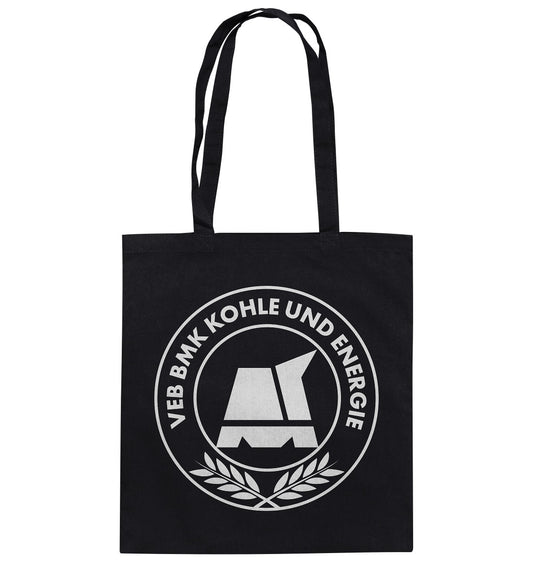 DDR Ostalgie Baumwolltasche • BMK BAU- UND MONTAGEKOMBINAT KOHLE UND ENERGIE