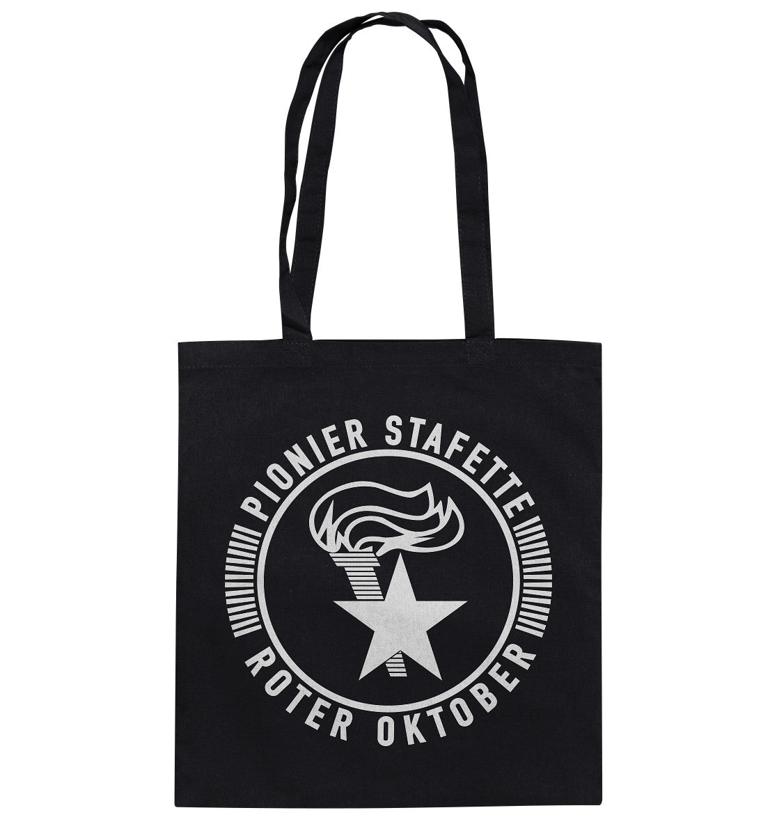 DDR Ostalgie Baumwolltasche • PIONIER-STAFETTE ROTER OKTOBER