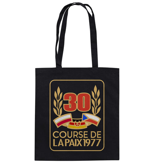 DDR Ostalgie Baumwolltasche • 30. FRIEDENSFAHRT 1977