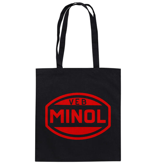 DDR Ostalgie Baumwolltasche • VEB MINOL