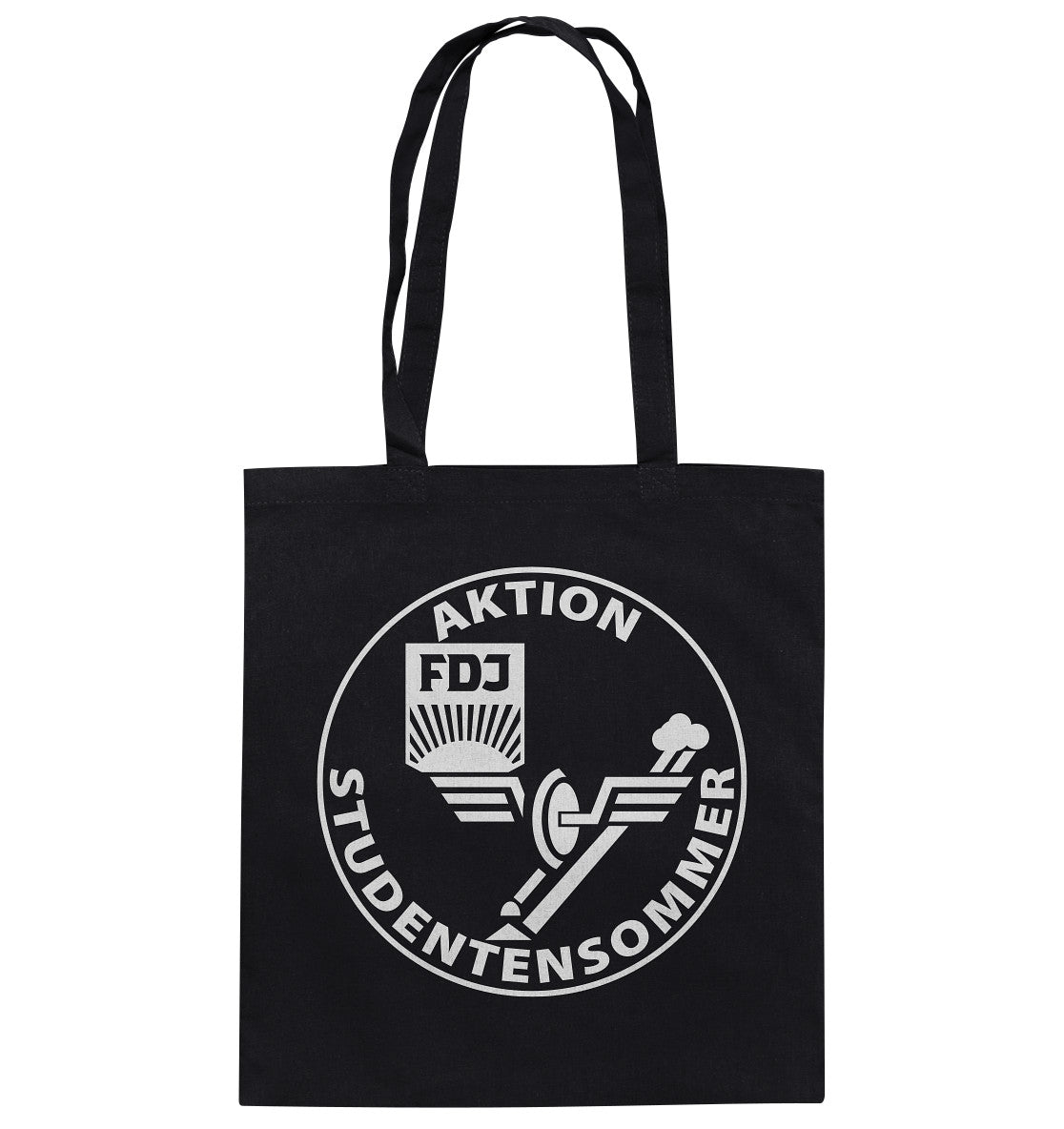 DDR Ostalgie Baumwolltasche • FDJ AKTION STUDENTENSOMMER