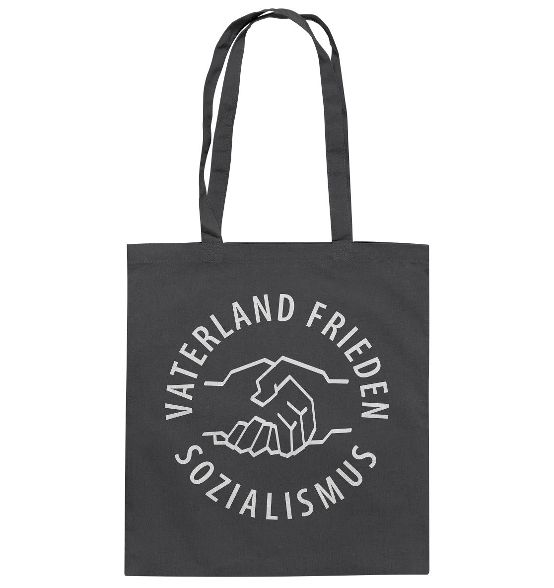 DDR Ostalgie Baumwolltasche • VATERLAND FRIEDEN SOZIALISMUS (DDR LOGO)
