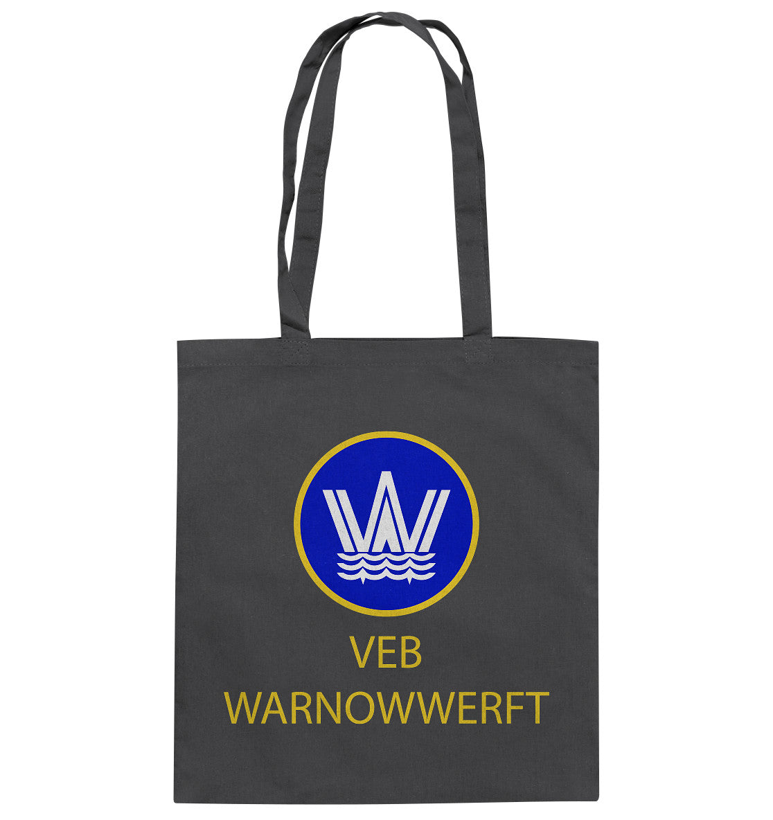 DDR Ostalgie Baumwolltasche • VEB WARNOWWERFT WARNEMÜNDE