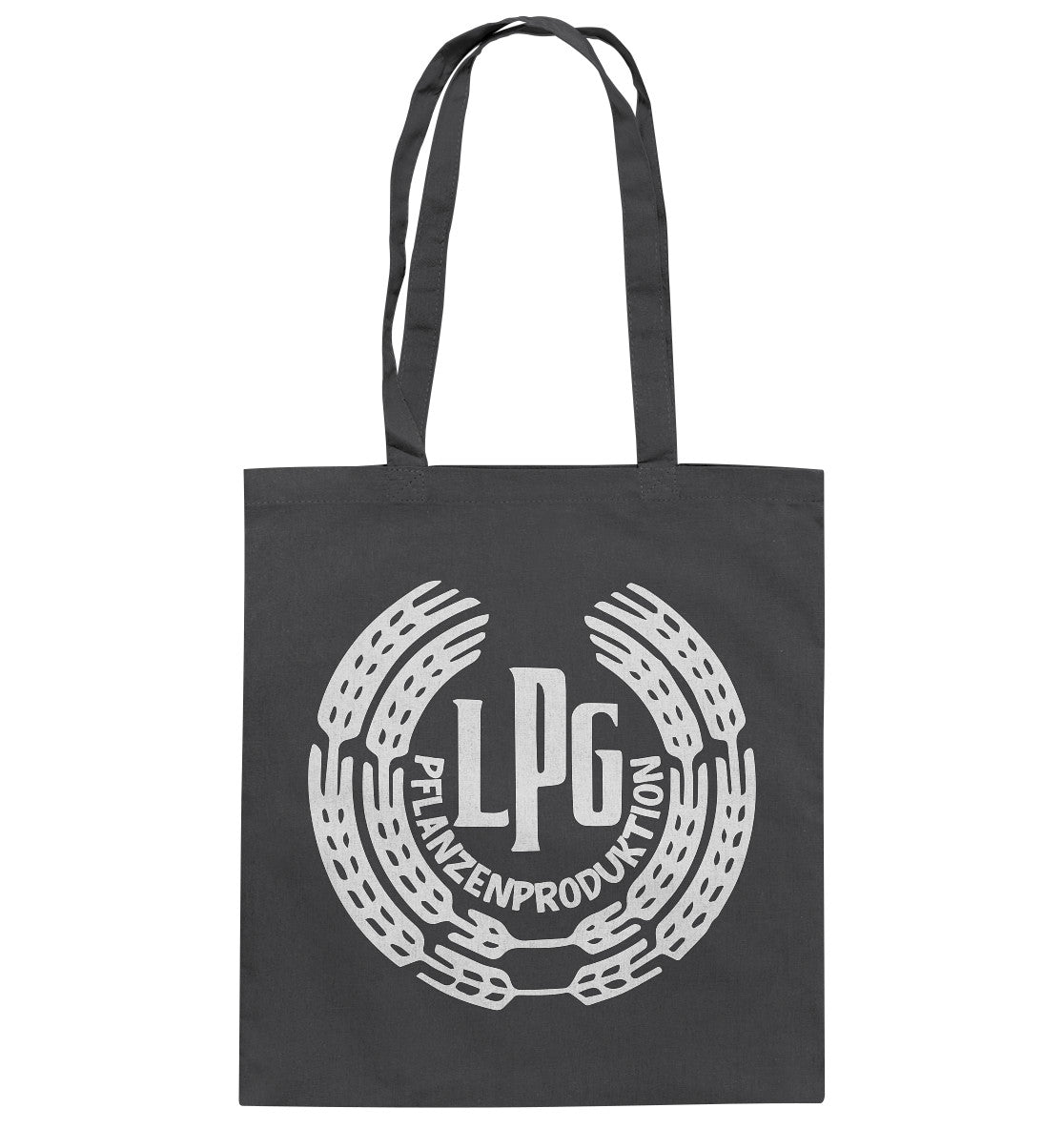 DDR Ostalgie Baumwolltasche •  LPG - PFLANZENPRODUKTION