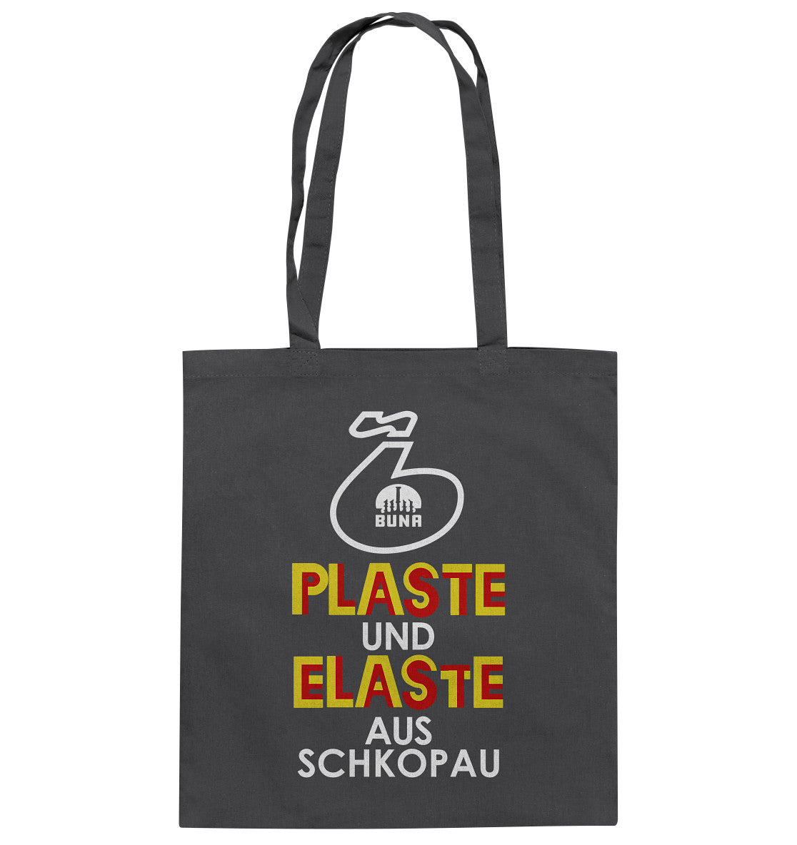 DDR Ostalgie Baumwolltasche • PLASTE UND ELASTE
