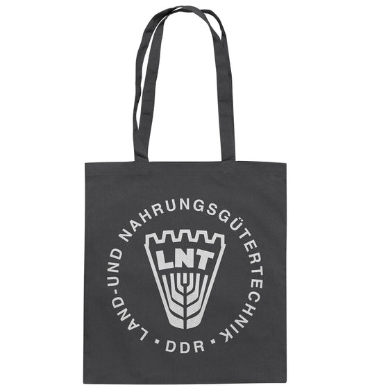DDR Ostalgie Baumwolltasche • DDR LAND- UND NAHRUNGSGÜTERTECHNIK