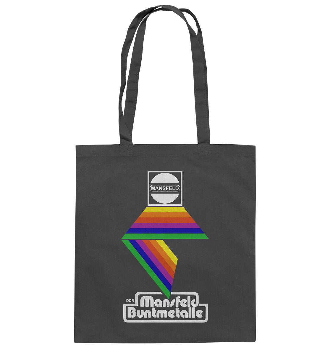 DDR Ostalgie Baumwolltasche • DDR MANSFELD BUNTMETALLE