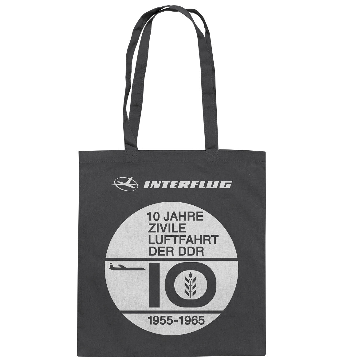 BAUMWOLLTASCHE • 10 JAHRE INTERFLUG