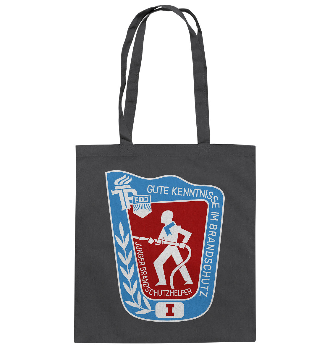 DDR Ostalgie Baumwolltasche • JUNGER BRANDSCHUTZHELFER