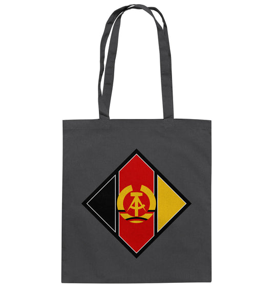 DDR Ostalgie Baumwolltasche • NVA LUFSTSTREITKRÄFTE - BRUST BADGE