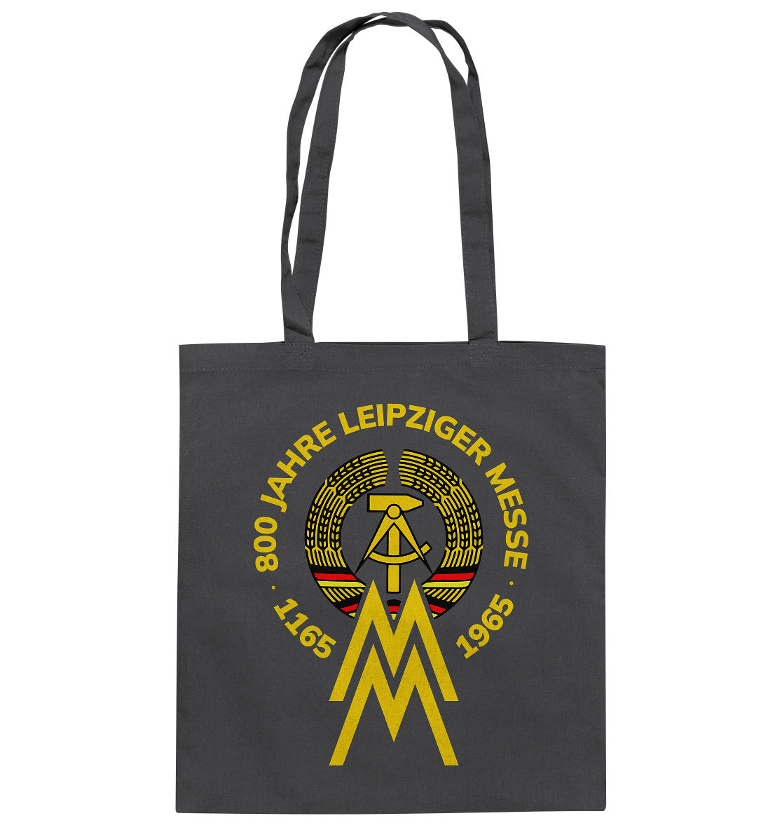 DDR Ostalgie Baumwolltasche • 800 JAHRE LEIPZIGER MESSE