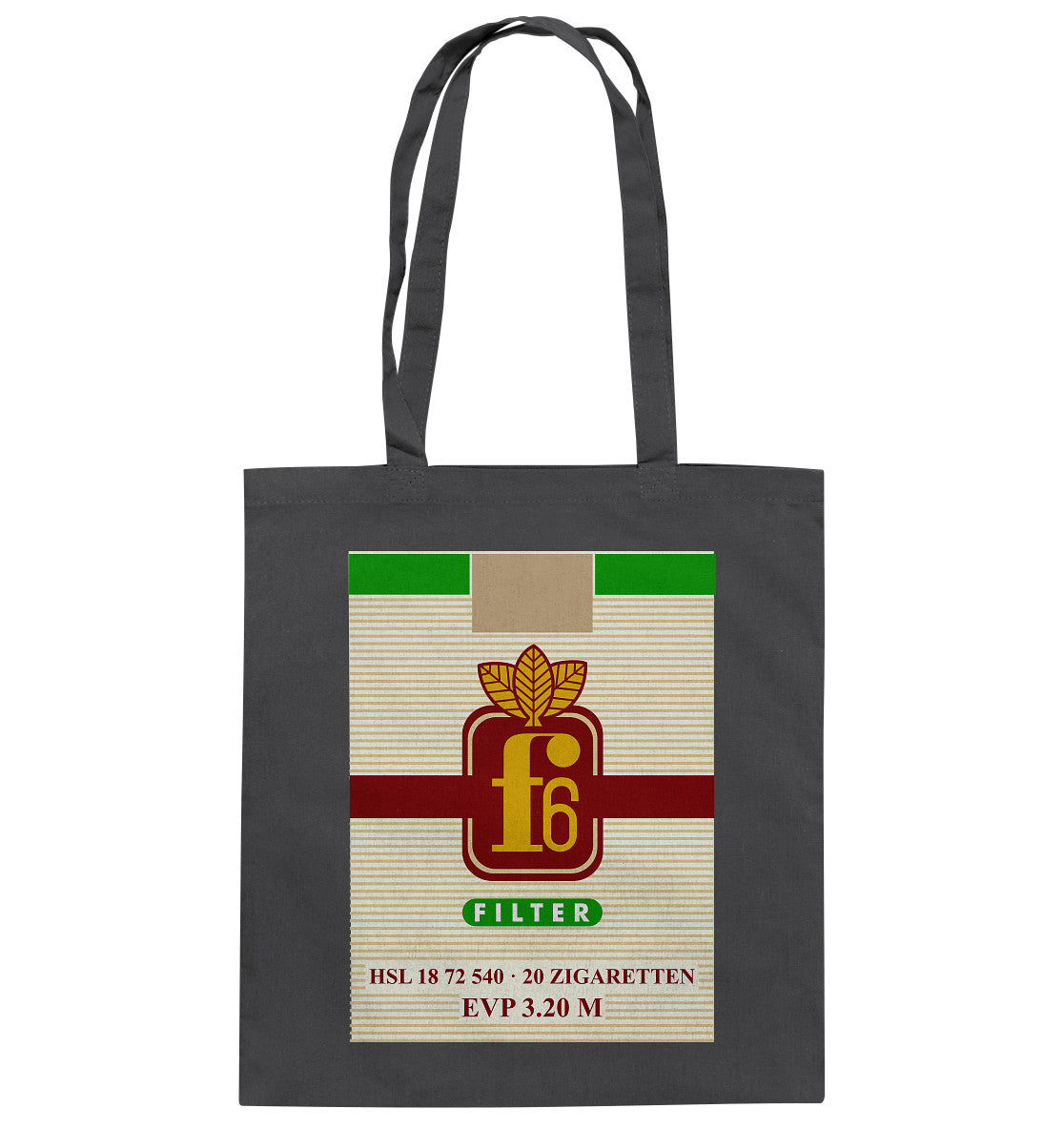 DDR Ostalgie Baumwolltasche • F6 FILTER ZIGARETTEN