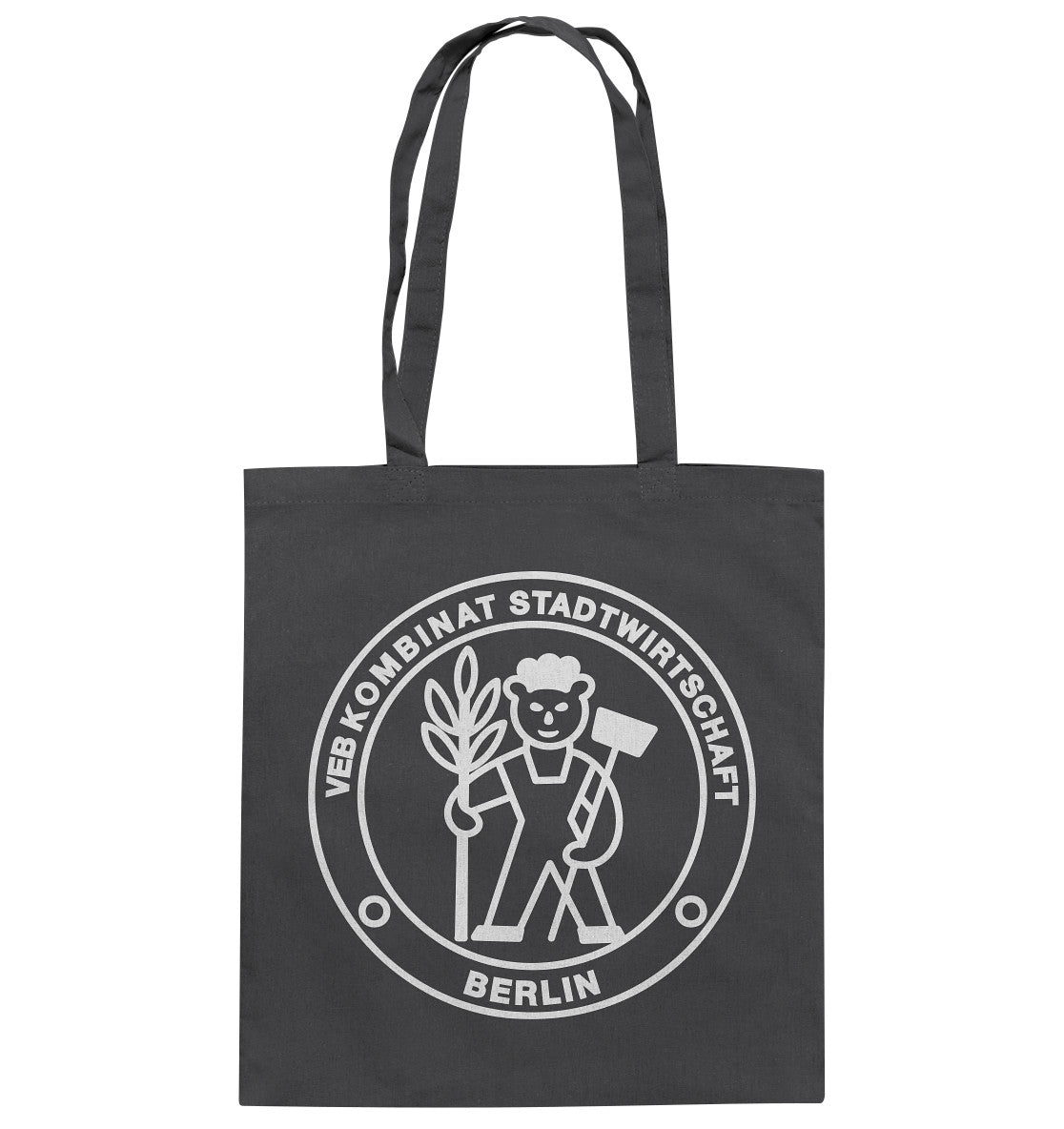 DDR Ostalgie Baumwolltasche • VEB STADTWIRTSCHAFT BERLIN
