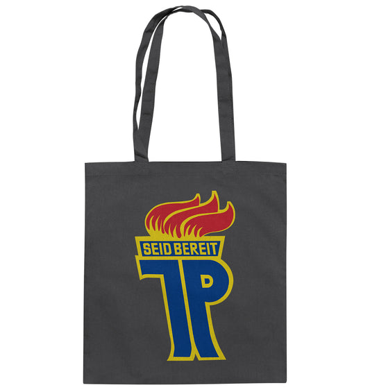 DDR Ostalgie Baumwolltasche • JUNGE PIONIERE, SEID BEREIT