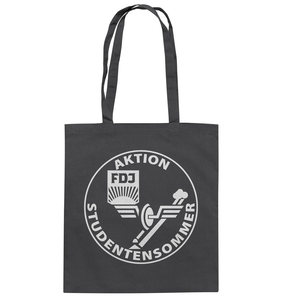 DDR Ostalgie Baumwolltasche • FDJ AKTION STUDENTENSOMMER