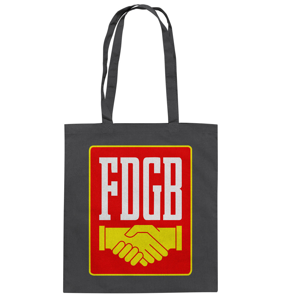 DDR Ostalgie Baumwolltasche • FDGB - FARBE