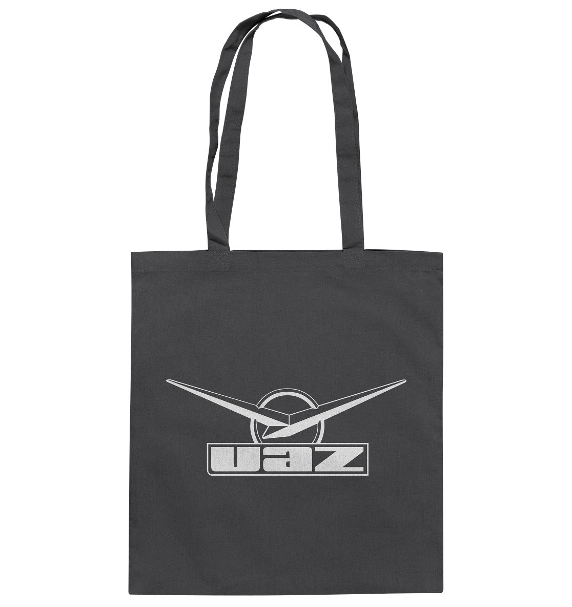 DDR Ostalgie Baumwolltasche • UAZ BUCHANKA - dunkel