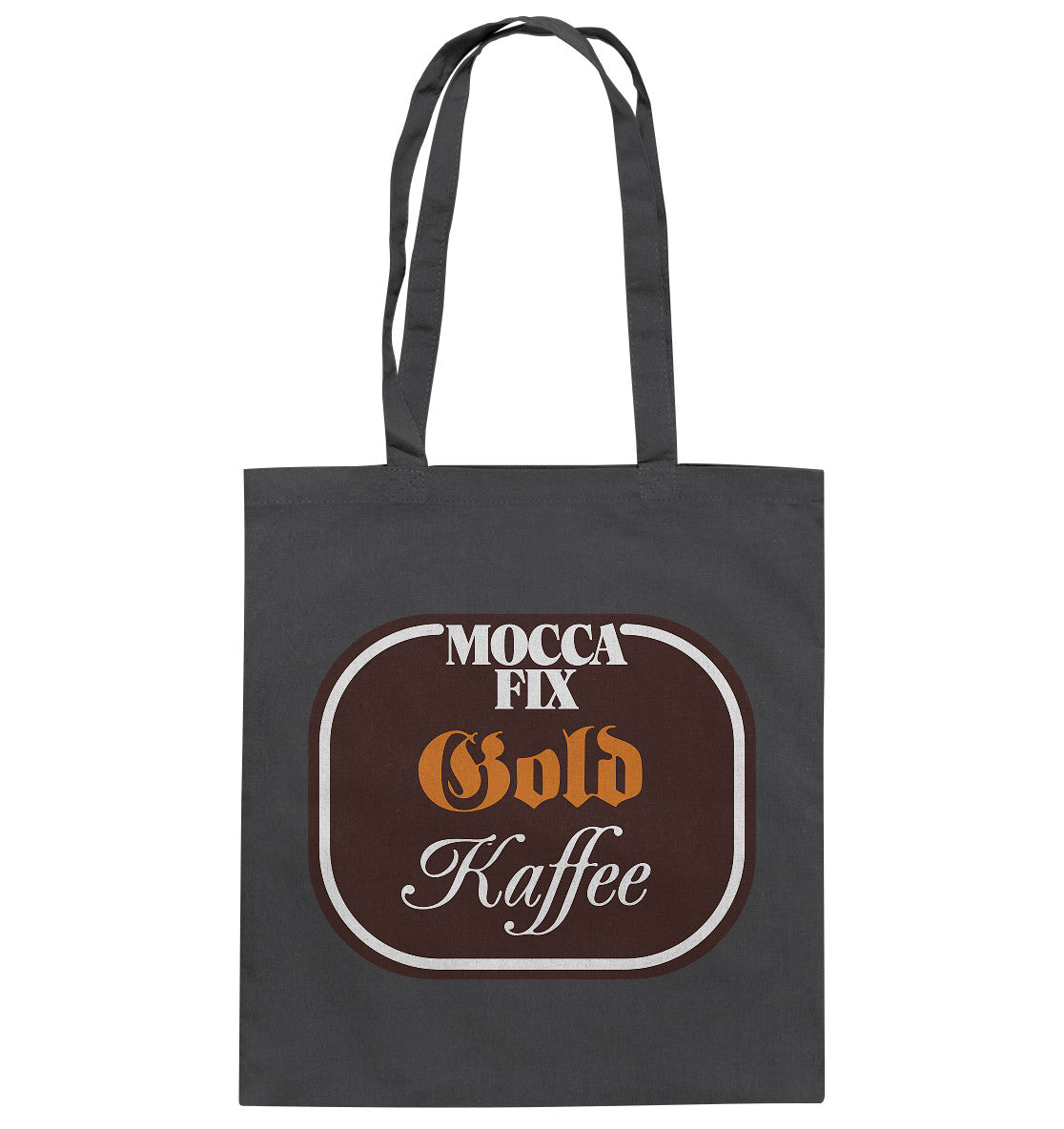 BAUMWOLLTASCHE • MOCCA FIX GOLD KAFFEE