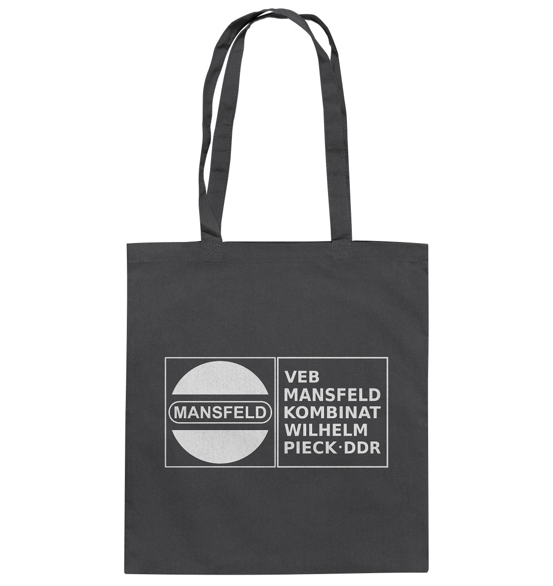 DDR Ostalgie Baumwolltasche • VEB MANSFELD KOMBINAT