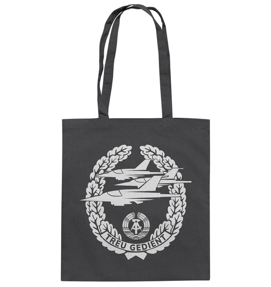 DDR Ostalgie Baumwolltasche • NVA-ORDEN - TREU GEDIENT - LUFTSTREITKRÄFTE