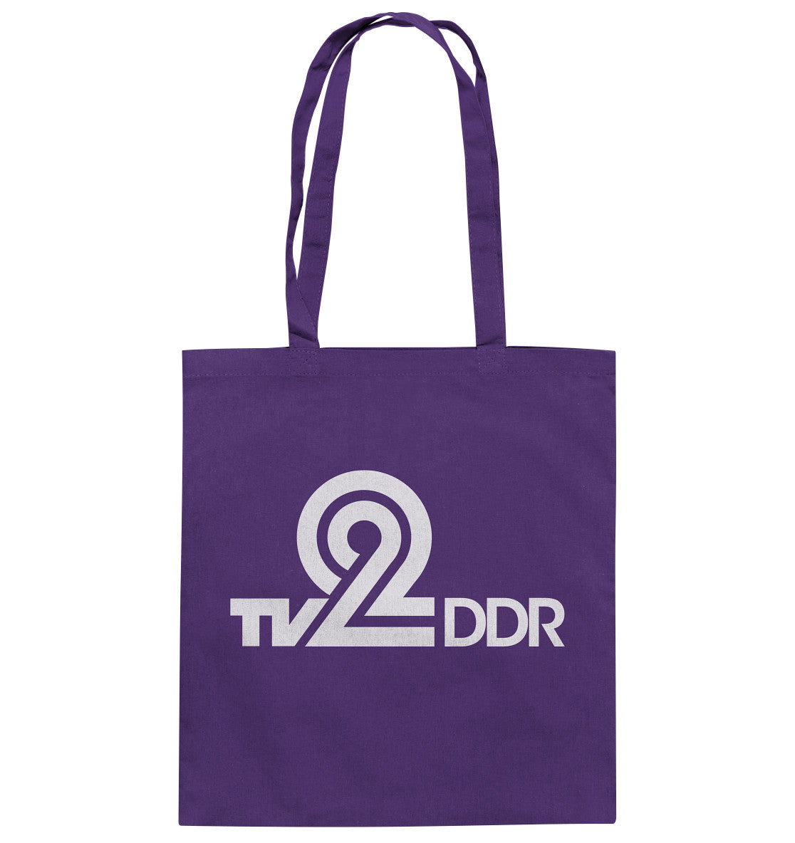 DDR Ostalgie Baumwolltasche •  FERNSEHEN DER DDR 2