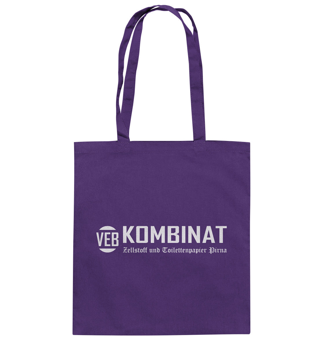 DDR Ostalgie Baumwolltasche • VEB ZELLSTOFF PIRNA