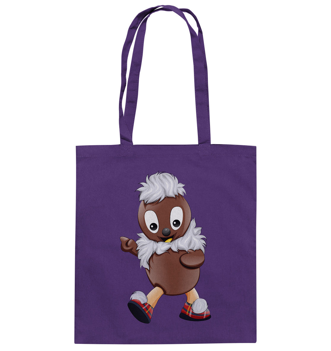 DDR Ostalgie Baumwolltasche • UNSER SANDMÄNNCHEN - PITTIPLATSCH MACHT LAUNE