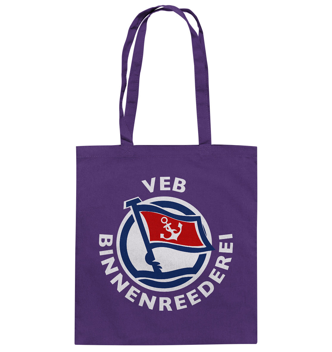 DDR Ostalgie Baumwolltasche • VEB BINNENREEDEREI