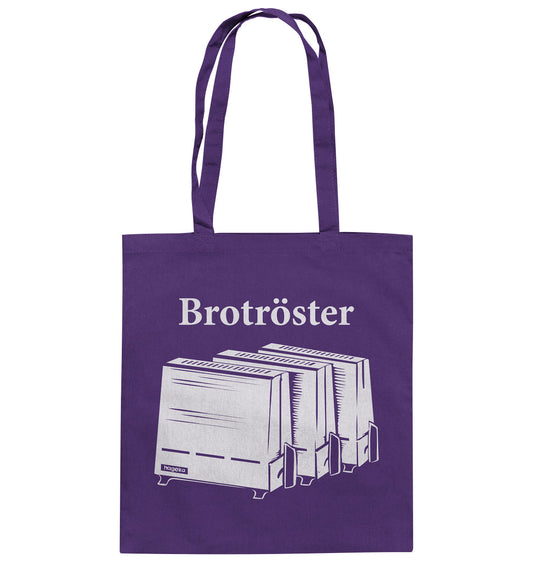 DDR Ostalgie Baumwolltasche • HAGEKA BROTRÖSTER