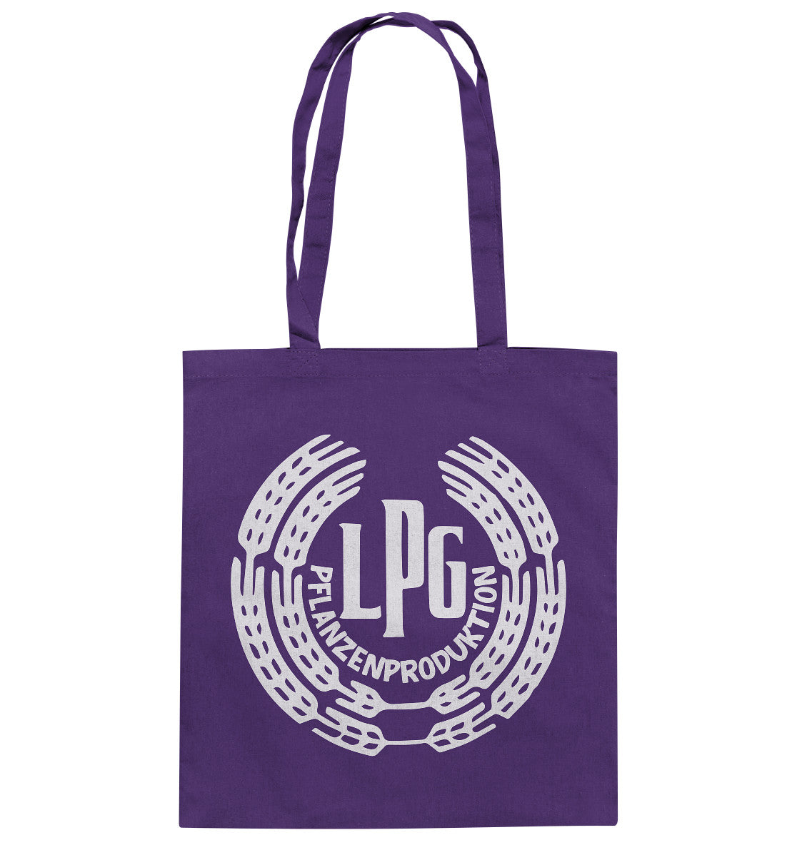 DDR Ostalgie Baumwolltasche •  LPG - PFLANZENPRODUKTION