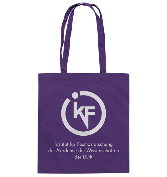 DDR Ostalgie Baumwolltasche •  INSTITUT FÜR KOSMOSFORSCHUNG