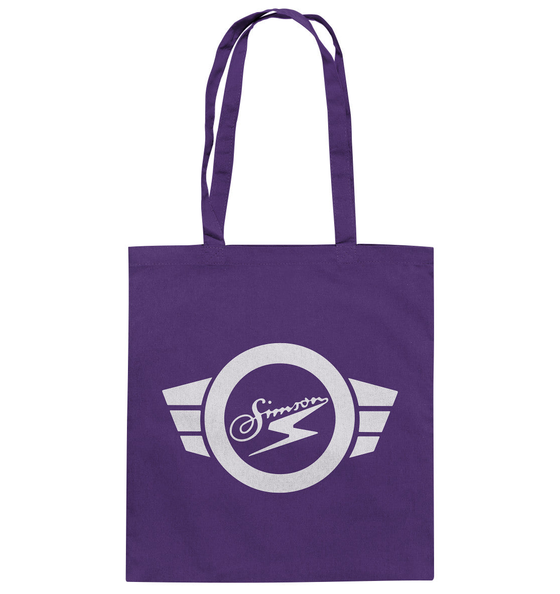 DDR Ostalgie Baumwolltasche • SIMSON-DUNKEL