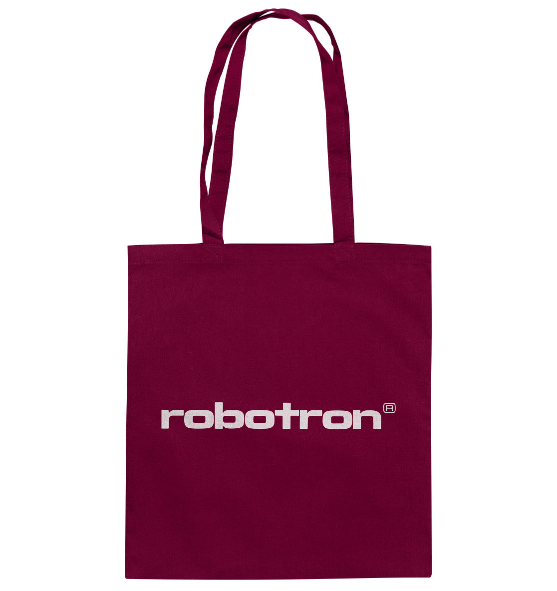 DDR Ostalgie Baumwolltasche • ROBOTRON - WEISS