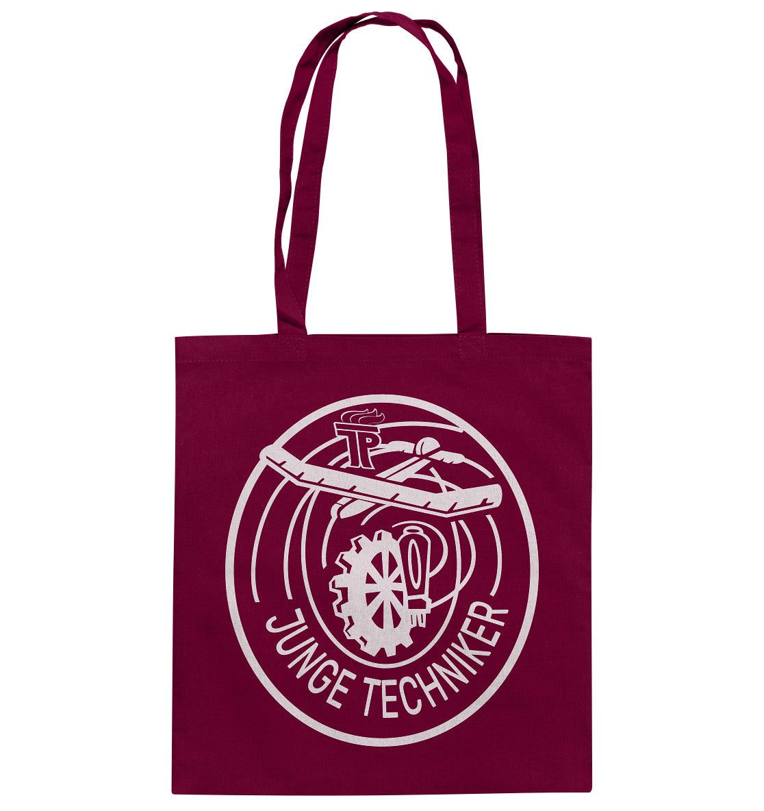 DDR Ostalgie Baumwolltasche • JUNGE PIONIERE - JUNGE TECHNIKER