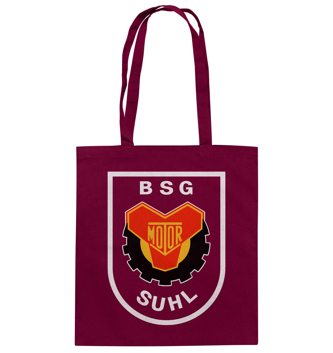 DDR Ostalgie Baumwolltasche • BSG MOTOR SUHL