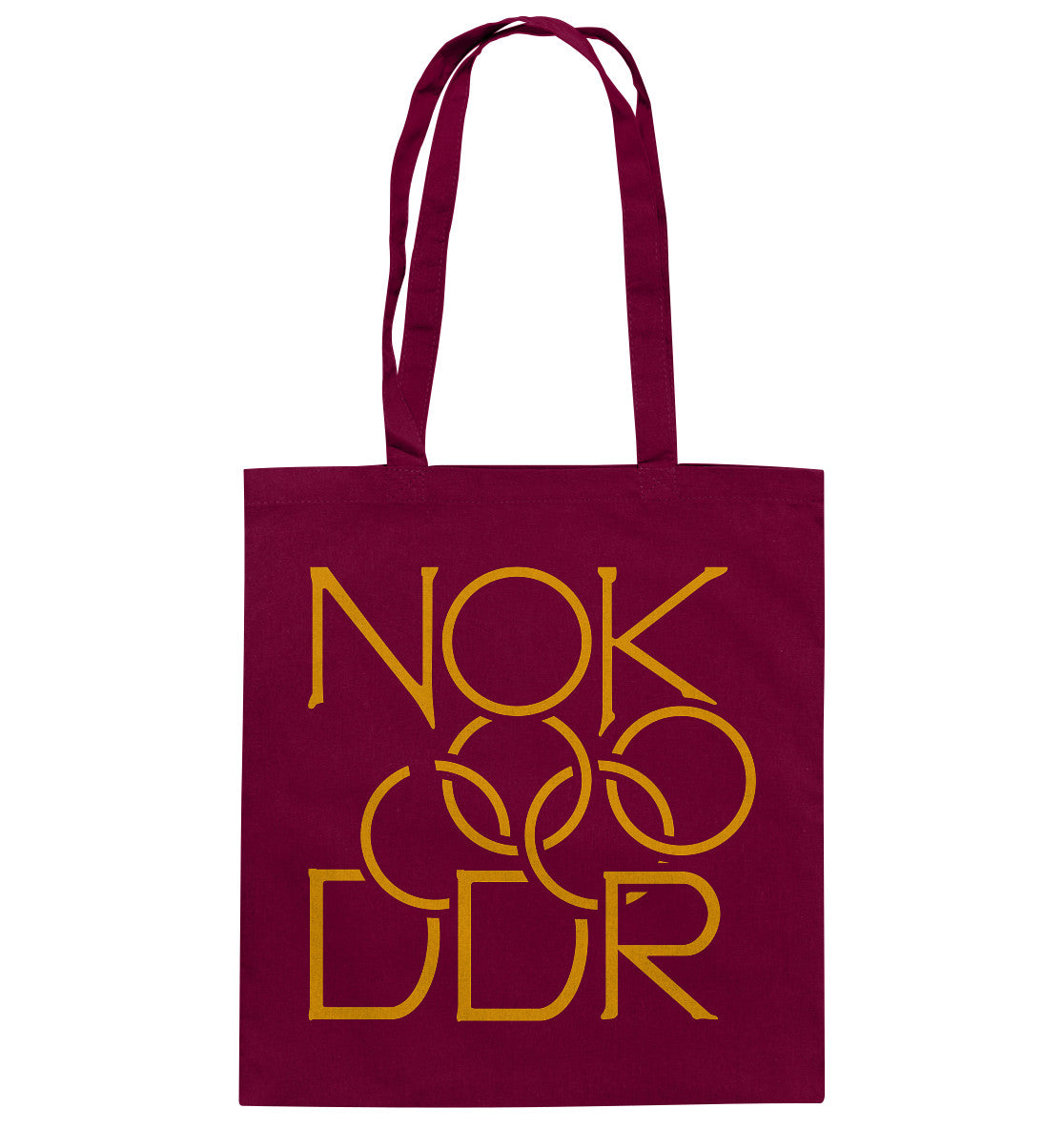 DDR Ostalgie Baumwolltasche • NATIONALES OLYMPISCHES KOMMITEE DER DDR