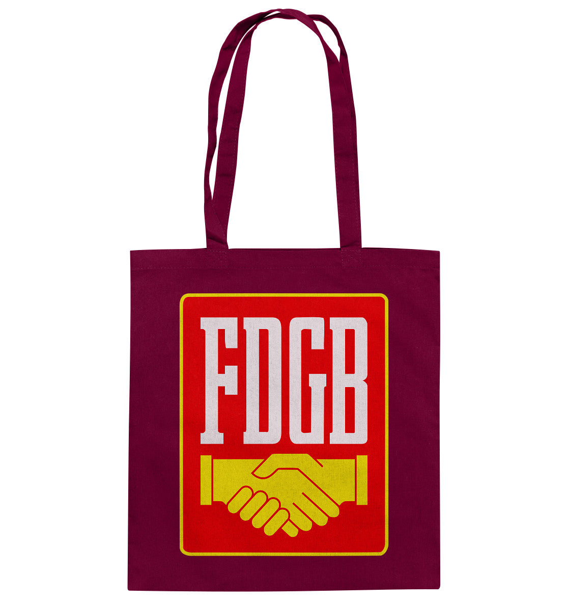 DDR Ostalgie Baumwolltasche • FDGB - FARBE