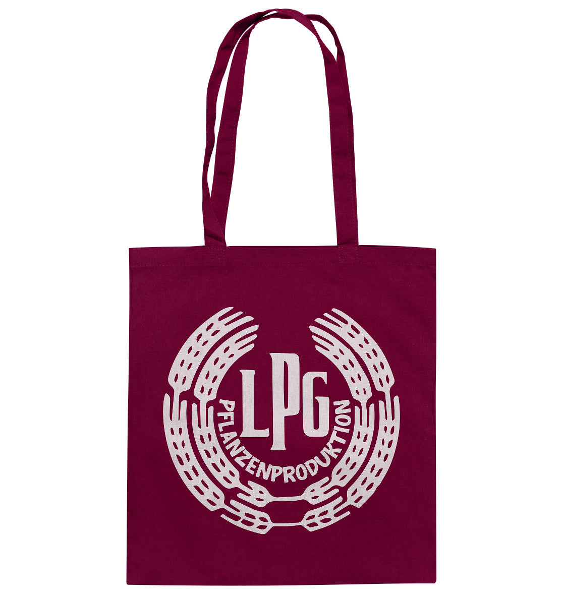 DDR Ostalgie Baumwolltasche •  LPG - PFLANZENPRODUKTION