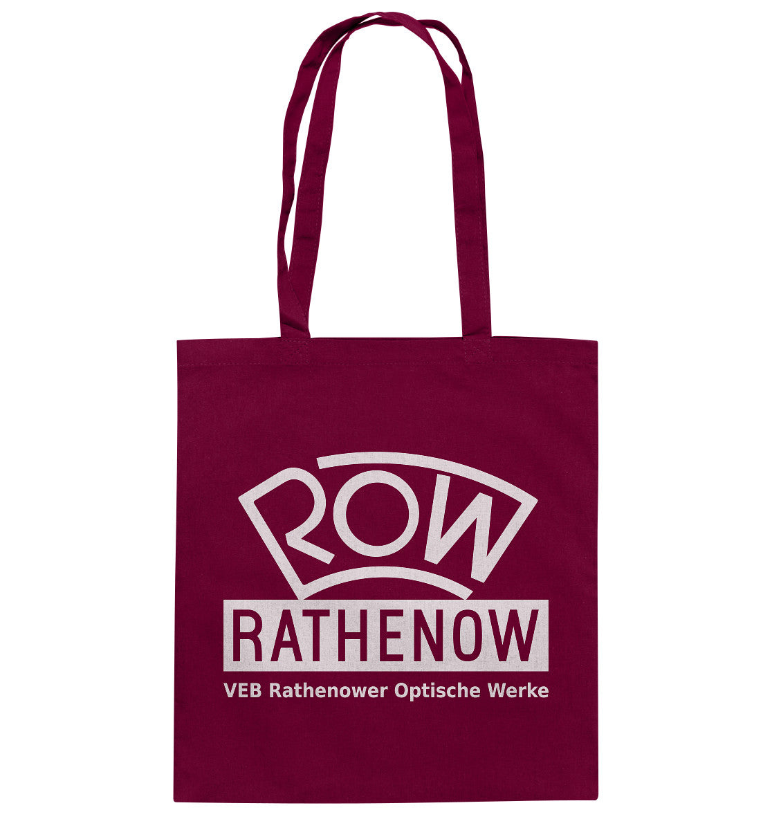 DDR Ostalgie Baumwolltasche • ROW RATHENOW