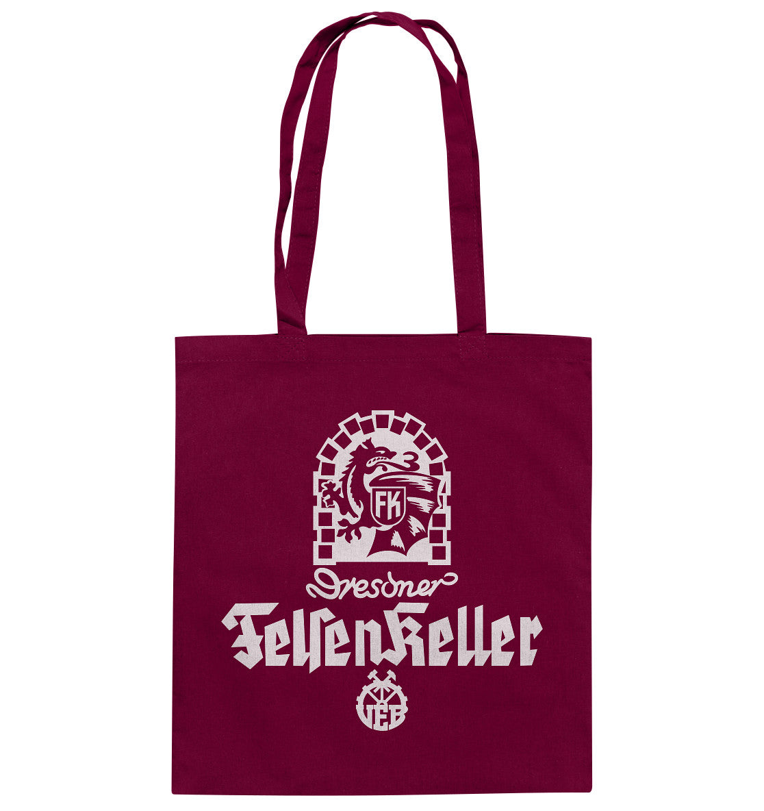 DDR Ostalgie Baumwolltasche • VEB DRESDNER FELSENKELLER