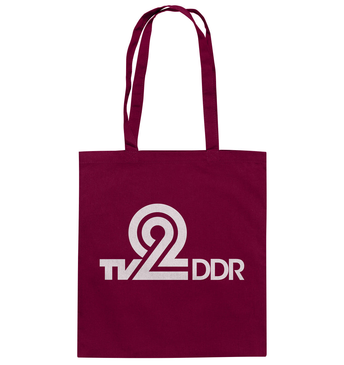 DDR Ostalgie Baumwolltasche •  FERNSEHEN DER DDR 2