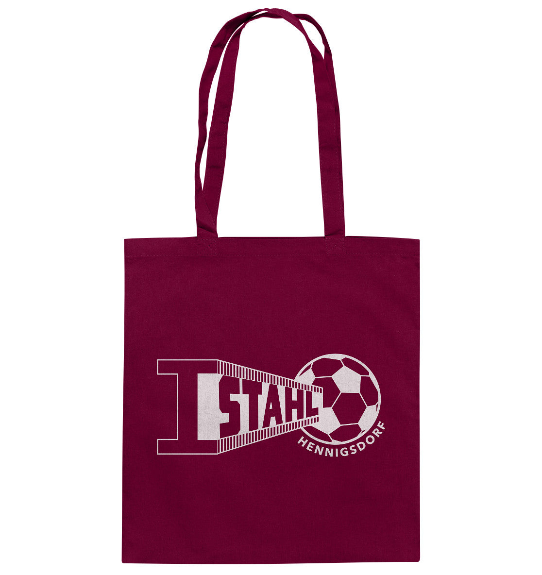 DDR Ostalgie Baumwolltasche • STAHL HENNIGSDORF